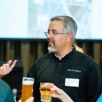 Guests at the Engineering Design Project Preview Event